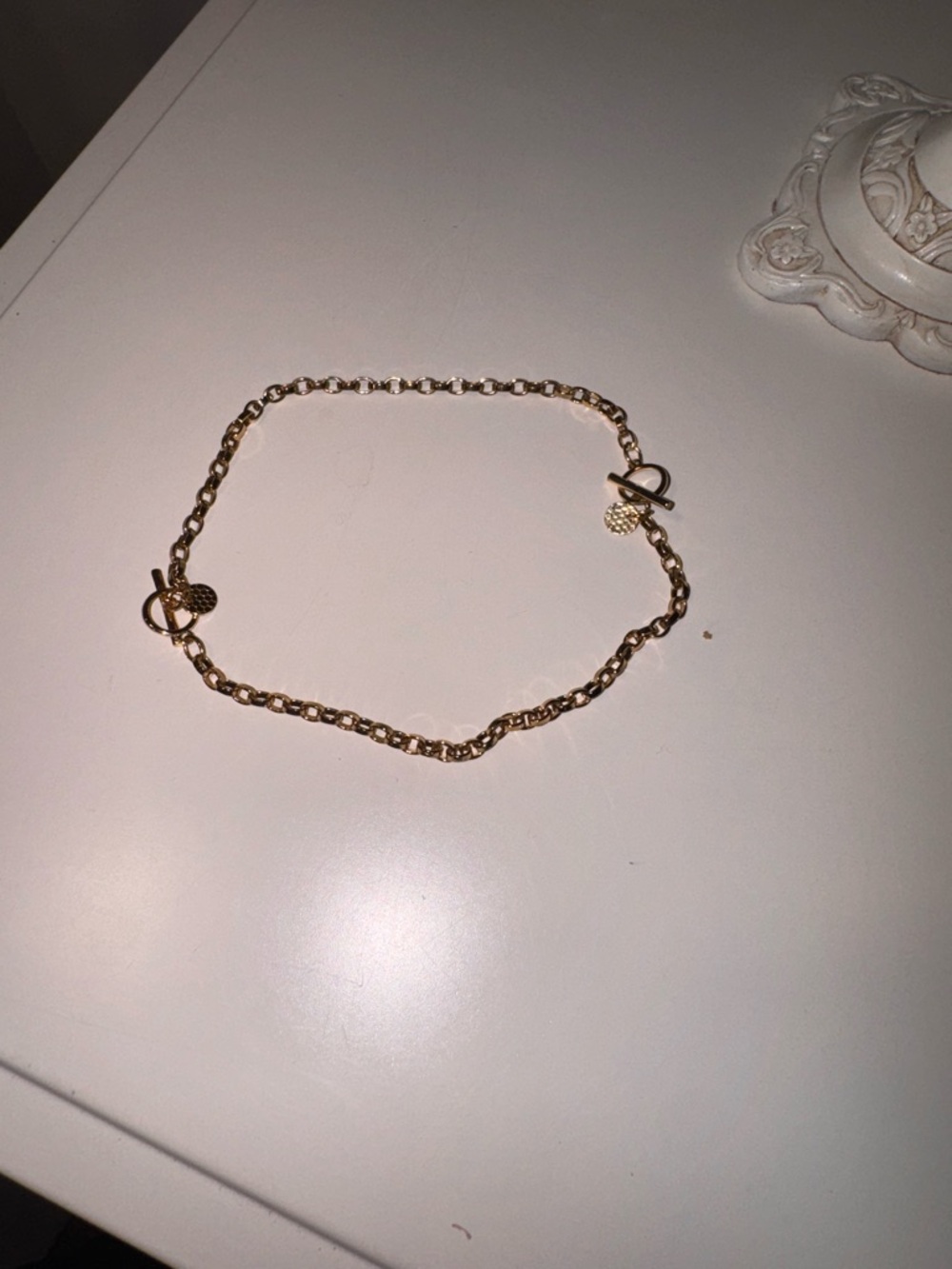 Marlyn Schiff Gold Chain Link Bracelet Duo - Picture 5 of 5